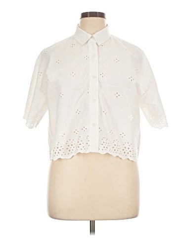 Free Assembly Short Sleeve Blouse (view 1)