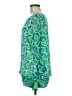 Bob Mackie 100% Polyester Green 3/4 Sleeve Blouse Size M - photo 5