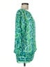 Bob Mackie 100% Polyester Green 3/4 Sleeve Blouse Size M - photo 4