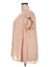 DR2 100% Polyester Pink Short Sleeve Blouse Size 3X - photo 5