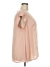 DR2 100% Polyester Pink Short Sleeve Blouse Size 3X - photo 4