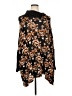 Joseph A. 100% Rayon Black Poncho Size XL - photo 1
