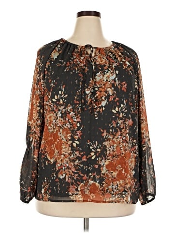 Tantrums Long Sleeve Blouse (view 1)