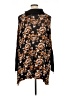 Joseph A. 100% Rayon Black Poncho Size XL - photo 2