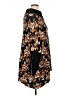 Joseph A. 100% Rayon Black Poncho Size XL - photo 4