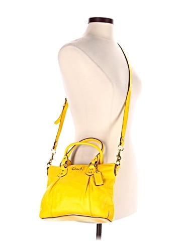 Coach Leather Satchel (view 2)