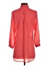 Necessary Clothing 100% Polyester Red 3/4 Sleeve Blouse Size S - photo 2