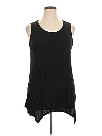 LOGO by Lori Goldstein Sleeveless Blouse (view 1)