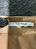 The Fold 100% Silk Tan Long Sleeve Silk Top Size 2 - photo 6