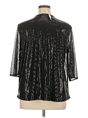 NY Collection 3/4 Sleeve Top (view 2)