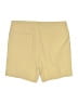Primary Solid Yellow Khaki Shorts Size 14 - photo 2