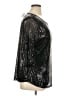 NY Collection Black 3/4 Sleeve Top Size 1X - photo 4