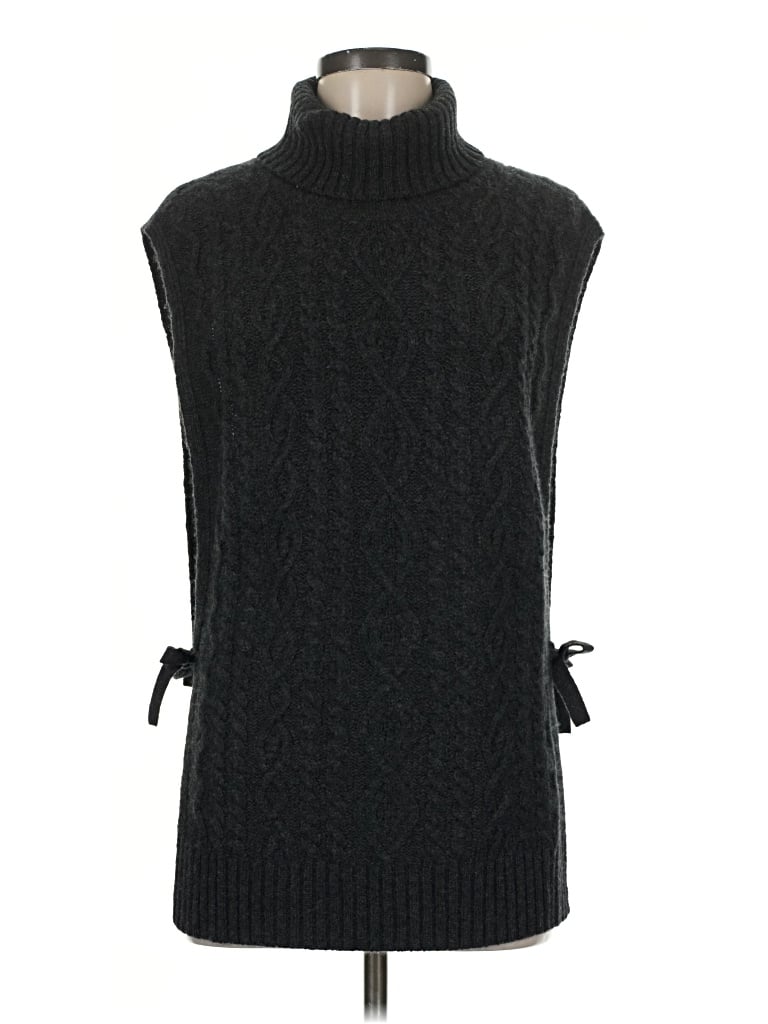 Pre-owned Neiman Marcus Sweater Vest In Gray