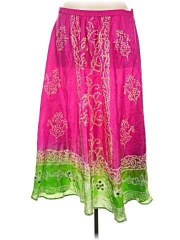 Sandy Starkman Silk Skirt (view 1)