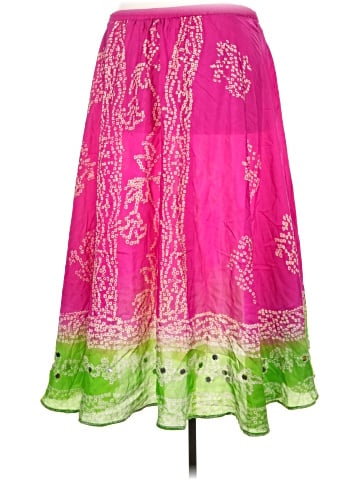 Sandy Starkman Silk Skirt (view 2)