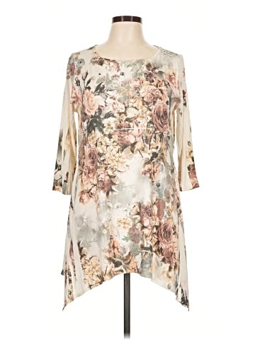 Cal Style 3/4 Sleeve Blouse (view 1)
