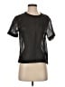 Adidas 100% Polyester Black Short Sleeve Top Size XS - photo 1