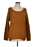 Pink Rose 100% Acrylic Brown Pullover Sweater Size L - photo 1
