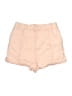 She + Sky Solid Tan Khaki Shorts Size M - photo 2
