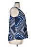 Perseption Concept Blue Sleeveless Blouse Size 1X - photo 4