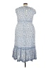 Max Studio Paisley Blue Casual Dress Size 2X - photo 2