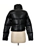 Alya Solid Black Snow Jacket Size M - photo 2