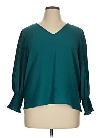 CeCe 3/4 Sleeve Blouse (view 1)
