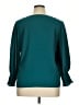 CeCe Green Teal 3/4 Sleeve Blouse Size XL - photo 2