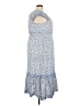 Max Studio Paisley Blue Casual Dress Size 2X - photo 4