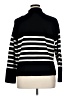 DKNY Stripes Black Turtleneck Sweater Size XL - photo 2