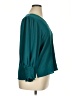 CeCe Green Teal 3/4 Sleeve Blouse Size XL - photo 4