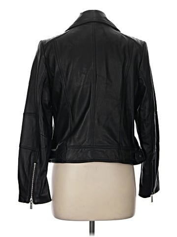 MICHAEL Michael Kors Leather Jacket (view 2)