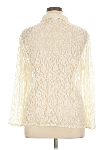 Ulla Popken Long Sleeve Blouse (view 2)