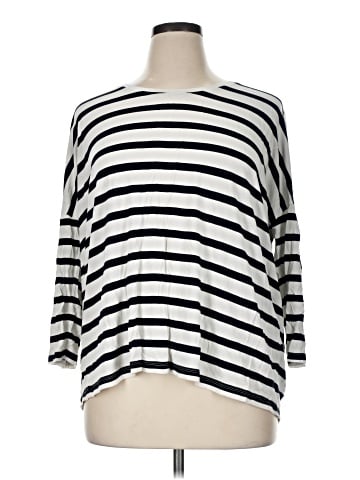 Banana Republic Factory Store 3/4 Sleeve T-Shirt (view 1)
