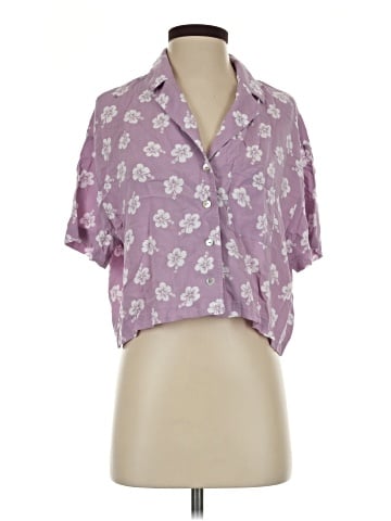 LA Hearts Short Sleeve Blouse (view 1)