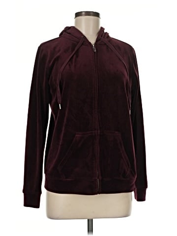 Gloria Vanderbilt Zip Up Hoodie (view 1)