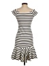 Milly Stripes Ivory Casual Dress Size P (petite) - photo 2