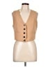 Zara Tan Sleeveless Blouse Size L - photo 1