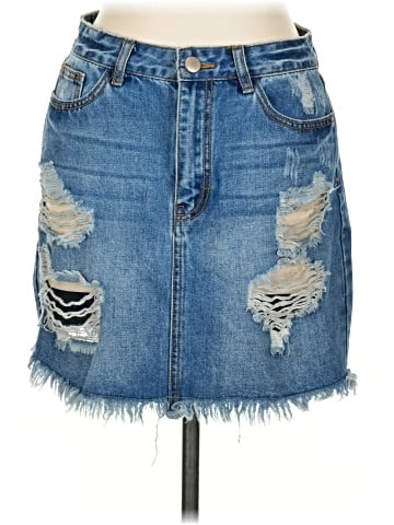 Forever 21 Denim Skirt (view 1)