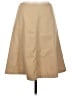 Blacker by Stanley Blacker Solid Tan Formal Skirt Size 8 - photo 1