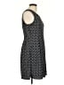 Max Studio Polka Dots Black Casual Dress Size Lg Petite - photo 4