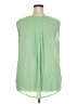 41Hawthorn 100% Polyester Green Sleeveless Blouse Size 2X - photo 2
