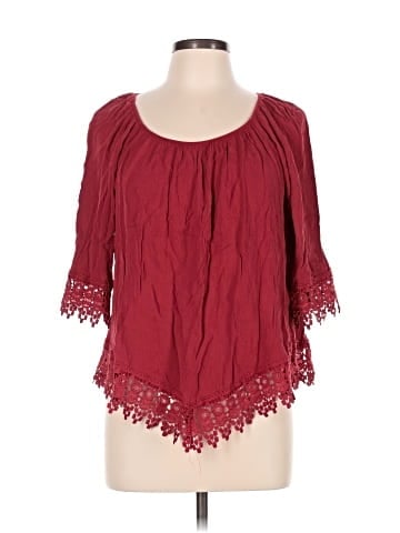 NY Collection 3/4 Sleeve Blouse (view 1)