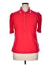 Lands' End Red Short Sleeve Blouse Size 14 - 16 - photo 1