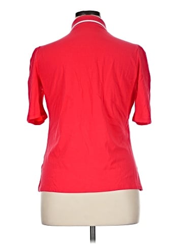 Lands' End Short Sleeve Blouse (view 2)