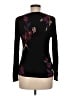 Daniel Rainn 100% Viscose Floral Black Pullover Sweater Size M - photo 2