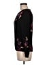 Daniel Rainn 100% Viscose Floral Black Pullover Sweater Size M - photo 5