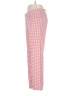 Lesley Evers Checkered-gingham Red Casual Pants Size M - photo 5
