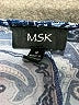 MSK Paisley Blue Casual Dress Size M - photo 7