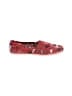 TOMS Print Red Flats Size 8 1/2 - photo 1